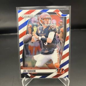 2024 Panini Prizm Red White Blue Joe Burrow #55